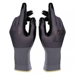 Mapa Ultrane 553 Durable Dirt-Resistant Nitrile Coated Gloves